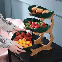 3 Tier Fruit Fruit Bowl Holder, Kitchen, Modern Fruit Stand Dish Rack Standing. - £32.47 GBP
