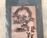 Scenty &amp; Mrs. Clause By My Sister &amp; I Patterns Santa 15&quot; Shelf Sitter Do... - £11.20 GBP