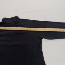 LL Bean Pullover Women’s M Black 1/4 Zip Sweatshirt Outdoor Fleece RN#71341 image 8