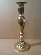 7LL82 BRASS CANDLESTICK, VENUS FROM JAPAN, 10-1/2&quot; TALL, VERY GOOD CONDI... - $37.29