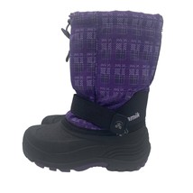 Kamik Rocket 2 Cold Snow Boots Winter Insulated Purple Girls Youth 2 - £31.06 GBP