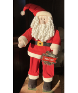 VTG  Dan Dee 37” Standing Santa Bendable Arms Wreath Collector&#39;s Choice ... - $914.99 MXN