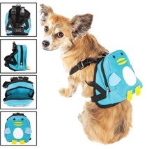 Pet Life &#39;Waggler Hobbler&#39; Large-Pocketed Animated Pet Dog Harness Backpack - £19.74 GBP