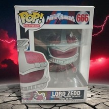 Funko Pop! Vinyl Power Rangers - Lord Zedd #666 Worn Packaging Box Pre-o... - $19.39