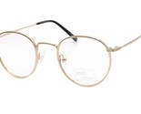 Legre Iotä Andy E6 Gold Round Unisex Metal Eyeglasses 45-21-145 W/Case - $47.20