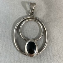 Sterling Silver Modernist Style Pendant 2”X1.25” **FREE SHIPPING** - $34.60