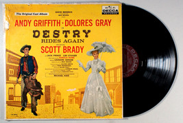 Andy Griffith - Destry Rides Again (1959) Vinyl LP • Soundtrack, Dolores Gray - $12.11