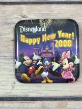 Disney Button  &quot;Disneyland Happy New Year 2008&quot;  Pin - $8.41