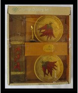 Cypress Home Gourmet Dipping Set Red Hot Chilis - $27.14 CAD