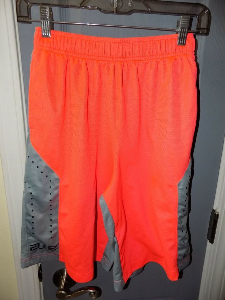 Primary image for Nike Gray/ Melon Dri Fit Shorts Size L Boy's EUC