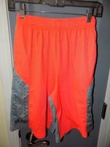 Nike Gray/ Melon Dri Fit Shorts Size L Boy&#39;s EUC - £12.62 GBP