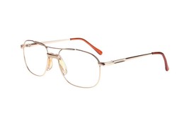 NEW HORIZON EYEWEAR Gold MARINE Aviator Eyeglasses 54/18/135 - $39.55