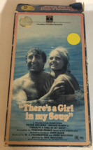 There’s A Girl In My Soup VHS Tape Peter Sellers Goldie Hawn - £3.94 GBP
