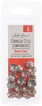 Stainless Steel Bead Cap 24 Per Pkg 8mm - $43.99
