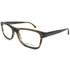 Giorgio Armani Eyeglasses Frames AR7131 5594 Brown Rectangular 53-17-145 - £88.06 GBP