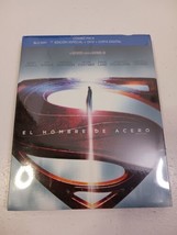 El Hombre De Acero Man Of Steel Bluray DVD Combo Brand New Factory Sealed - $5.93