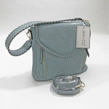 Jen &amp; Co. Lorelei Cross Body Shoulder Bag Blue 10x11x4 inches - £38.71 GBP