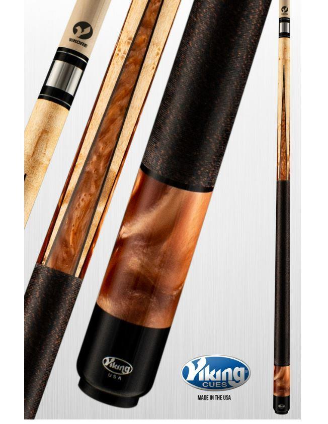 Primary image for Viking Linen Wrap Pool Cue B4008 w/ Vikore High Performance Shaft Free Shipping
