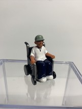 Willie G Wheelchair - Lil Homies Series 4 Figure 1:32 scale - C - £6.97 GBP