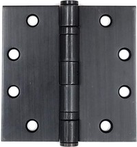 Oil-Rubbed Bronze Commercial Door Hinges Ball Bearing, 4.5 Inch Sq.Are,,... - £34.33 GBP