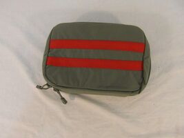 Unbranded Gray Red Striped Medical Carrying Bag High Vesibility 31316 - $15.41