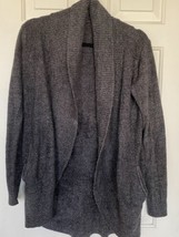 Barefoot Dreams CozyChic Lite Cardi Cardigan Sweater Shrug Shawl Collar Sz XS/S - £22.42 GBP