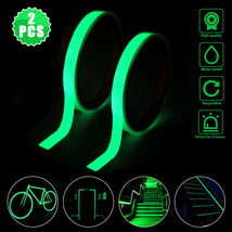 2Pcs Luminous Tape Self Adhesive Glow In The Dark Wall Sticker Fluorescent Decor - £12.01 GBP