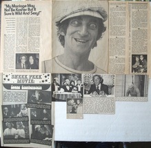 MARTY FELDMAN ~ Nine (9) B&amp;W Clippings, ARTICLES, Pin-Up from 1974-1978 - £4.61 GBP