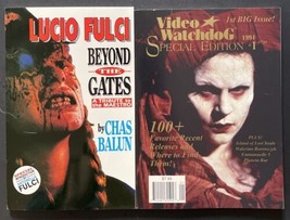 LUCIO FULCI: BEYOND THE GATES 1997 &amp; VIDEO WATCHDOG Special Edition #1 1... - £38.28 GBP