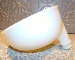Vintage Sunbeam Mixmaster White Milkglass Juicer Bowl  - $17.98