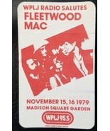 FLEETWOOD MAC / STEVIE NICKS  VINTAGE ORIGINAL CONCERT TOUR CLOTH BACKST... - £19.67 GBP