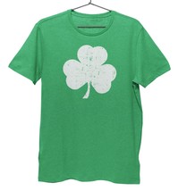 Shamrock T-Shirt Vintage Style St Patricks Day Tee (Ring-Spun, Heather Green) - $15.99+