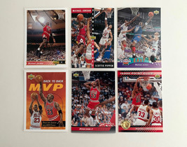 92-93 Upper Deck Michael Jordan Chicago Bulls NBA Basketball Cards Set of 6 - £15.82 GBP