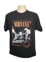 2010 Nirvana Live on Stage Band Adult Large Black TShirt - £19.46 GBP