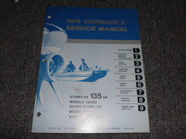 1974 Evinrude Starflite Strangler 135 HP Service Shop Manual OEM 135483 ... - £26.73 GBP