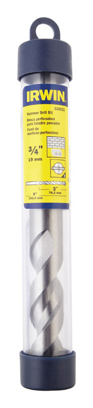 DRILL BIT 3/4&quot; X 3&quot; X 6&quot; MASONRY 1/2 SHK - $31.99