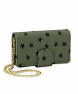 No Boundaries Women&#39;s Phone Crossbody Wallet W Mirror &amp; Metal Chain Stra... - €12,63 EUR