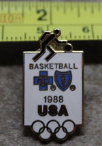 1988 Seoul USA Basketball Summer Olympics Collectible Pin  - £8.57 GBP