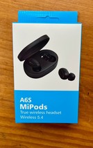 A6S Pro MiPods Black- Bluetooth True Wireless Earphones IOS - Android, NWB - $24.70