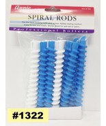 ANNIE PROFESSIONAL QUALITY SPIRAL RODS 1/2&quot; TWO COLOR 12 PCS #1322 - $74.79 MXN