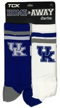 Kentucky Wildcats 2 Pack Home &amp; Away Crew Cut Socks - Medium - $16.95