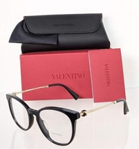 Brand New Authentic Valentino Eyeglasses VA 3046-A 5001 52mm Black Frame - £118.69 GBP
