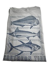 Southern Tide  Men’s L/S Performance Graphic T-Shirt Grey.Size XL - £39.75 GBP