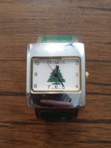 Hugo woman&#39;s watch Christmas style Christmas tree Square Face not running - £11.17 GBP