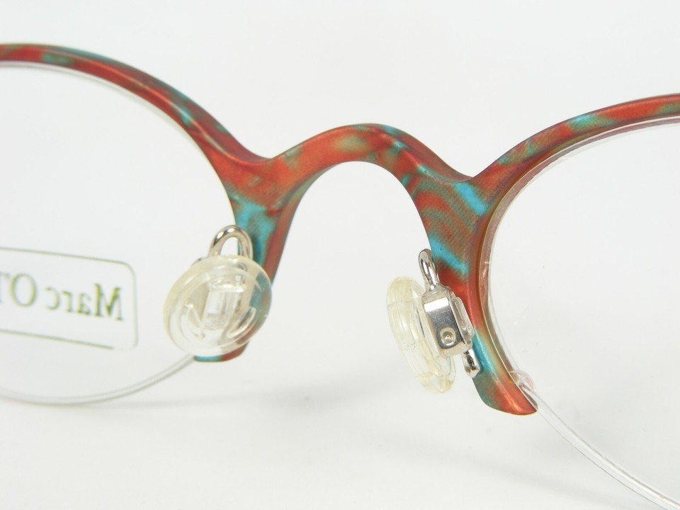Vintage Marc O'Polo by METZLER 3388 117 RED-ORANGE /TEAL EYEGLASSES 48-22-140mm Item image 8