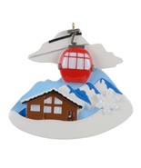 Ski Lodge Personalized Christmas Ornament, Vacation Ornament, Travel Orn... - $25.99 CAD