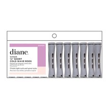 Diane Cold Wave Perm Rods, 12 Pack-E) Short Grey 3/8&quot; - $11.95