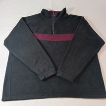 Highland Outfitters Men's Blue & Red 1/4 Zip Sweatshirt Pullover Sweater Size XL image 10