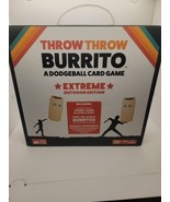 Throw Throw Burrito A Dodgeball Card Game Extreme Outdoor Edition New In... - $24.75