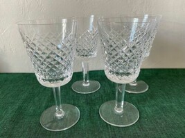 Set of 4 Waterford Crystal ALANA 10 oz Water Goblets - £137.13 GBP